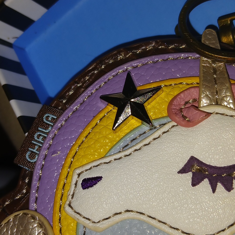 Chala Unicorn Key Fob and Coin Purse - Picture 9 of 16